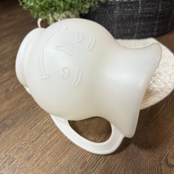 Vintage KOOLAID KOOL AID MAN Smiling Face White 2 Qt Pitcher 1980s EUC - Picture 8 of 14